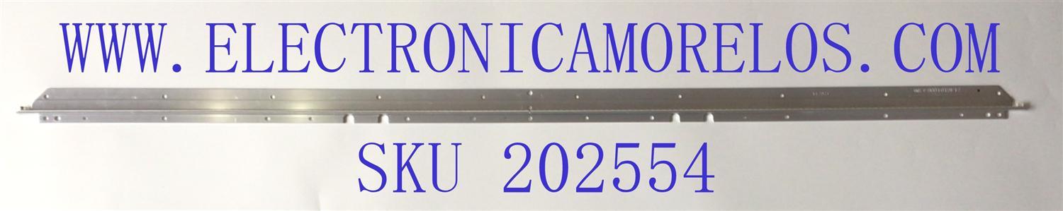 LEDS PARA TV SEIKI / NUMERO DE PARTE. 74.46T04.006-3-SN1 / PANEL T460HW08 V.D / MODELO SE461TS